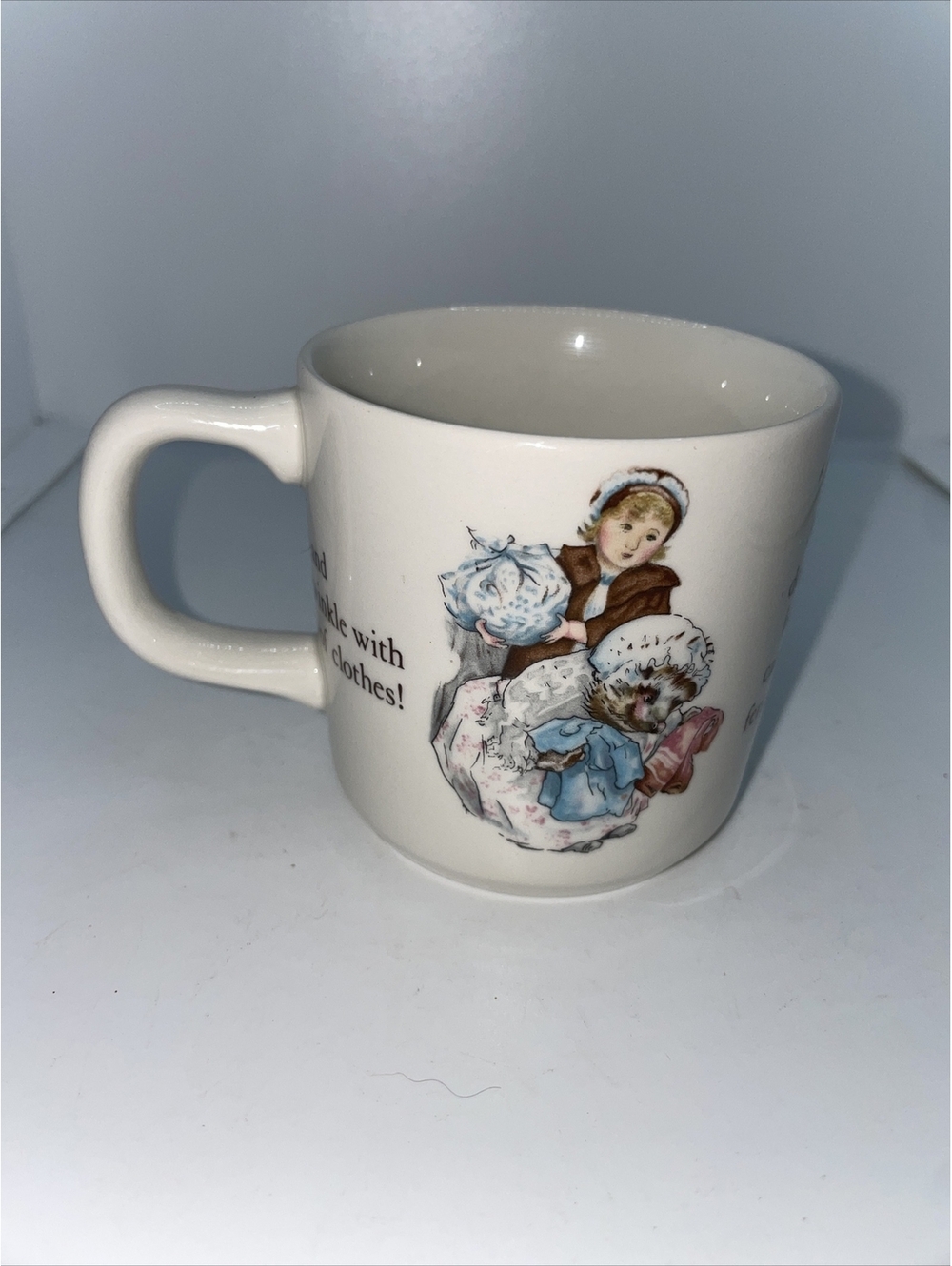 Wedgwood Of Etruria & Barlaston Ms. Tiggy-Winkle Porcelain Cup